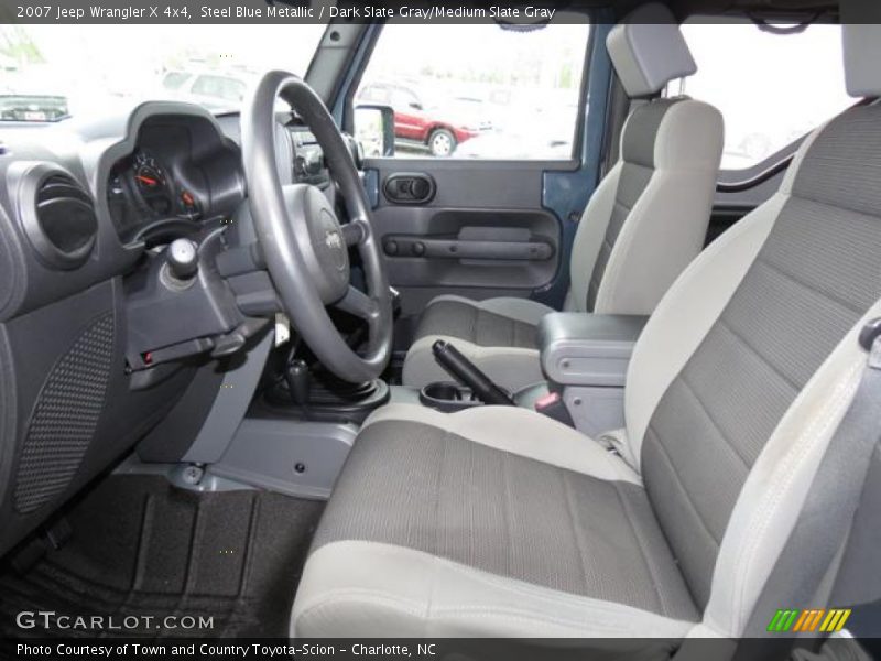  2007 Wrangler X 4x4 Dark Slate Gray/Medium Slate Gray Interior