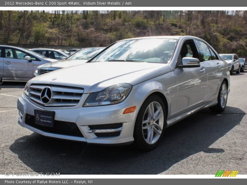 Iridium Silver Metallic / Ash 2012 Mercedes-Benz C 300 Sport 4Matic