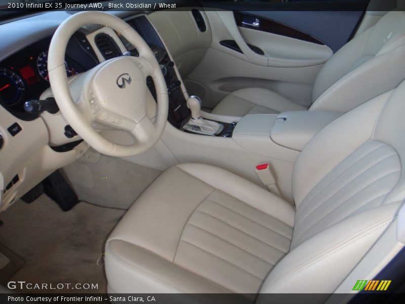 Black Obsidian / Wheat 2010 Infiniti EX 35 Journey AWD