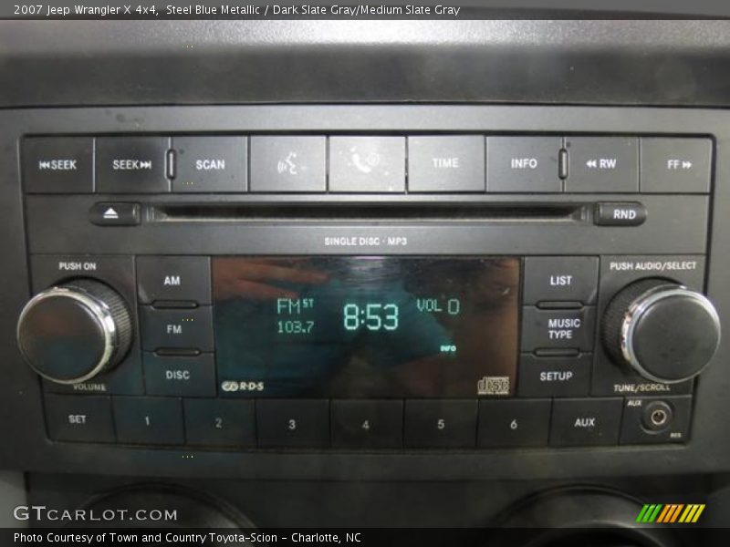 Audio System of 2007 Wrangler X 4x4