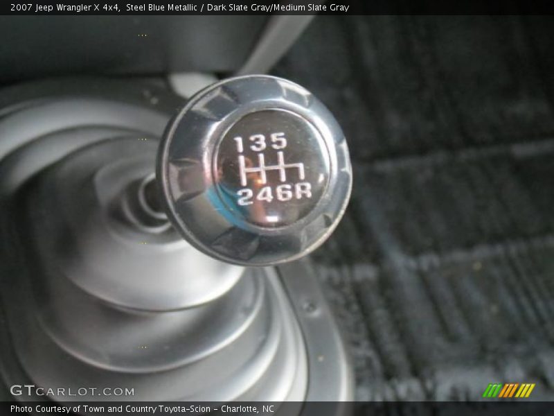  2007 Wrangler X 4x4 6 Speed Manual Shifter