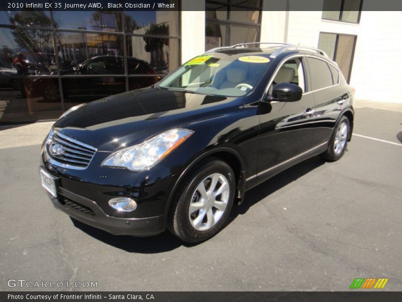 Black Obsidian / Wheat 2010 Infiniti EX 35 Journey AWD