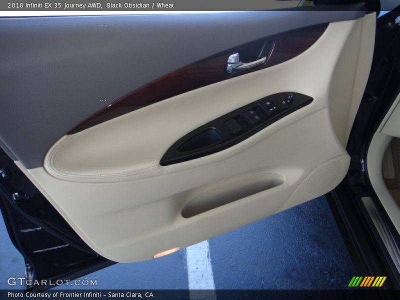 Black Obsidian / Wheat 2010 Infiniti EX 35 Journey AWD