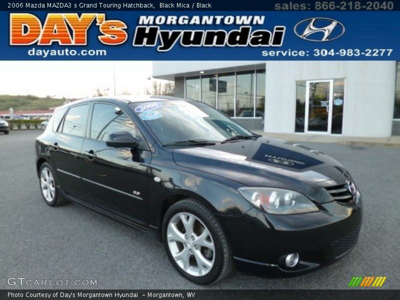 Black Mica / Black 2006 Mazda MAZDA3 s Grand Touring Hatchback
