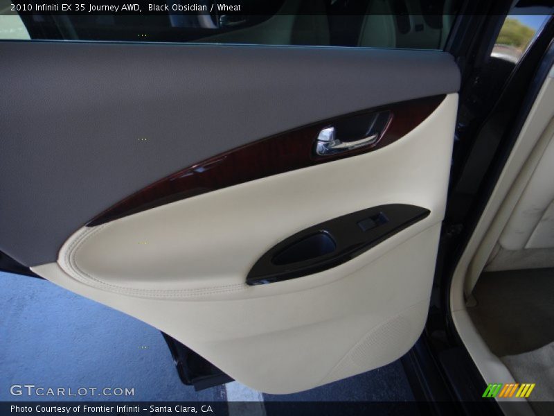 Black Obsidian / Wheat 2010 Infiniti EX 35 Journey AWD