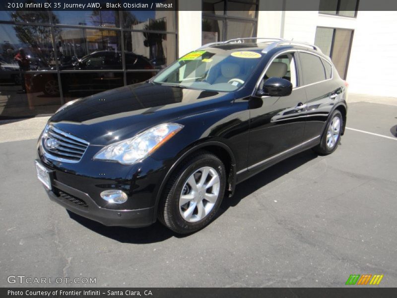 Black Obsidian / Wheat 2010 Infiniti EX 35 Journey AWD