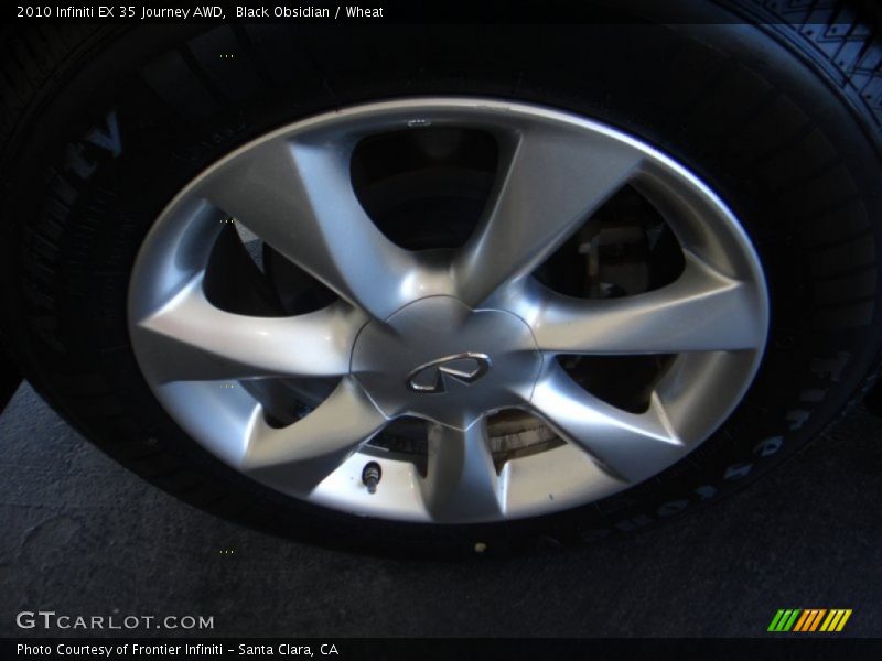 Black Obsidian / Wheat 2010 Infiniti EX 35 Journey AWD