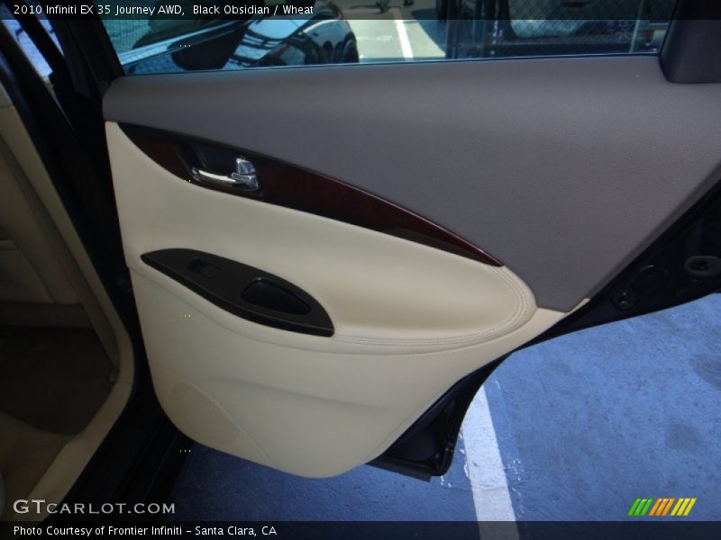 Black Obsidian / Wheat 2010 Infiniti EX 35 Journey AWD