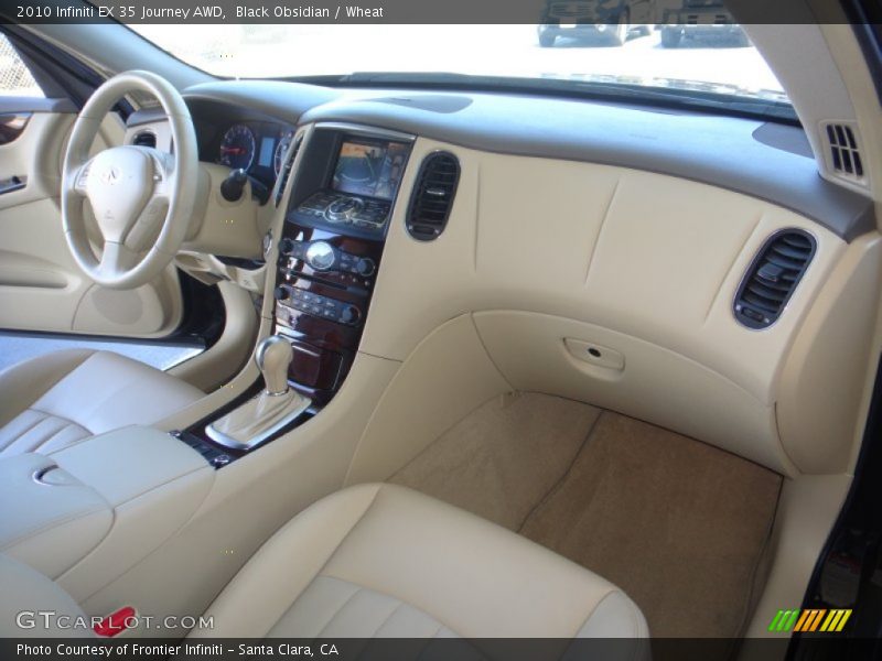 Black Obsidian / Wheat 2010 Infiniti EX 35 Journey AWD