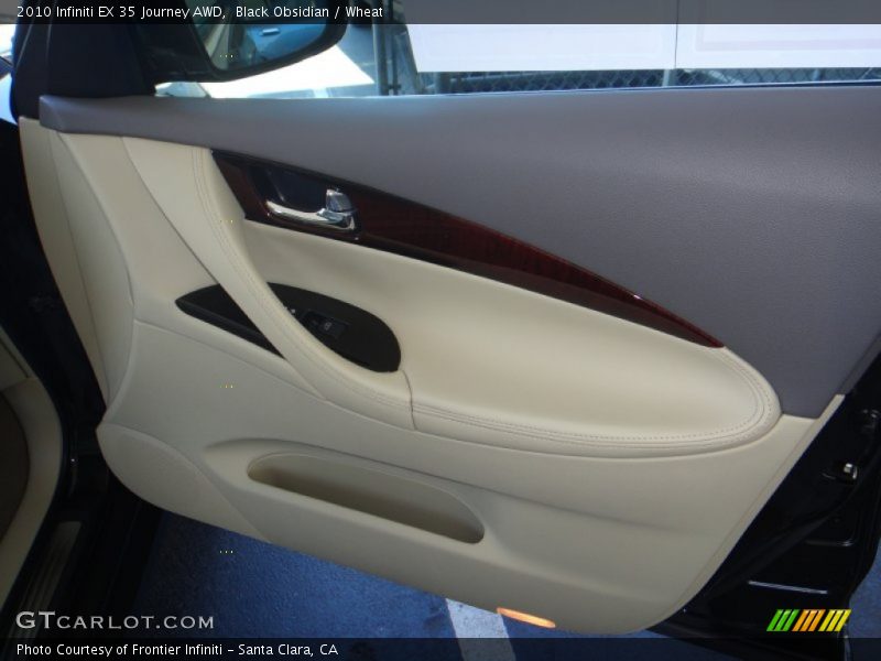 Black Obsidian / Wheat 2010 Infiniti EX 35 Journey AWD
