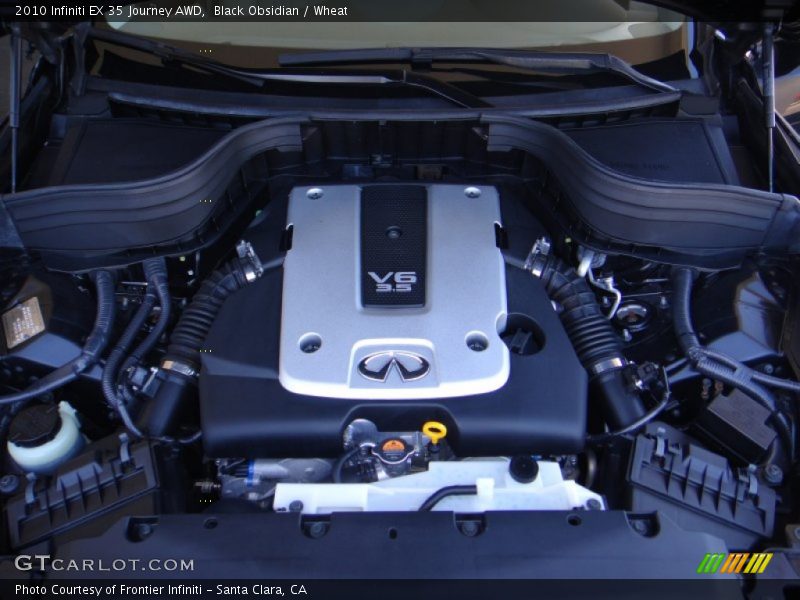 Black Obsidian / Wheat 2010 Infiniti EX 35 Journey AWD