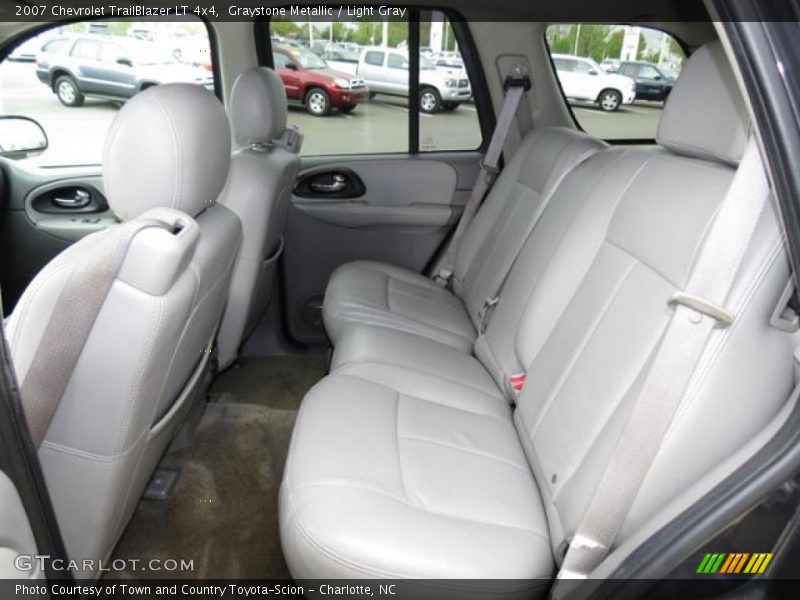 Graystone Metallic / Light Gray 2007 Chevrolet TrailBlazer LT 4x4