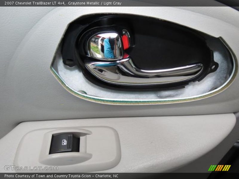 Graystone Metallic / Light Gray 2007 Chevrolet TrailBlazer LT 4x4