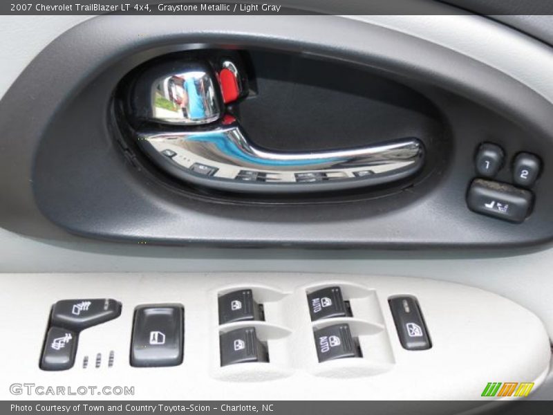Graystone Metallic / Light Gray 2007 Chevrolet TrailBlazer LT 4x4