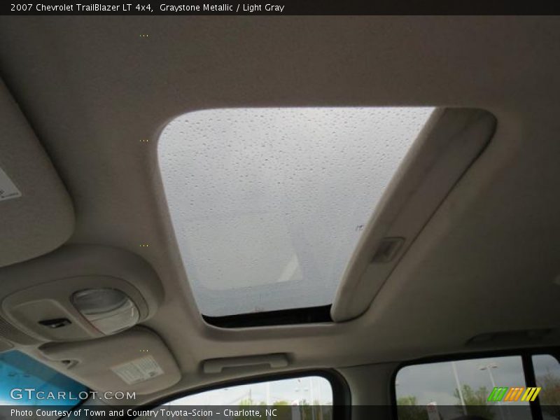 Graystone Metallic / Light Gray 2007 Chevrolet TrailBlazer LT 4x4