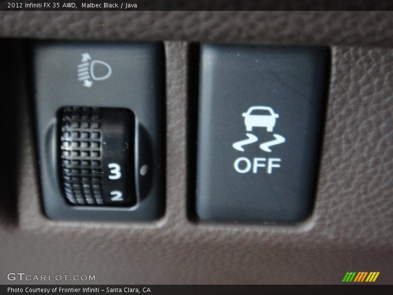Malbec Black / Java 2012 Infiniti FX 35 AWD