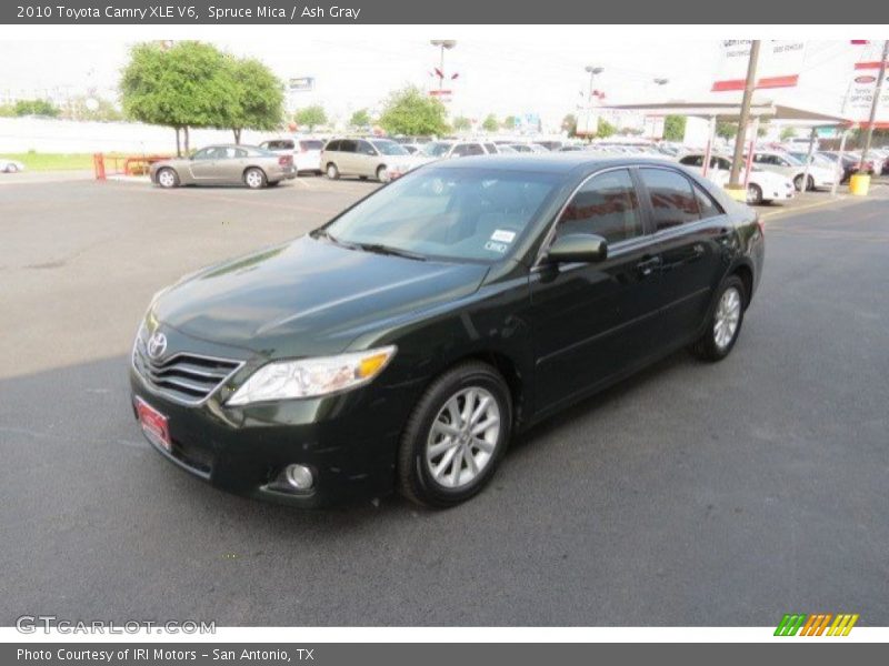 Spruce Mica / Ash Gray 2010 Toyota Camry XLE V6