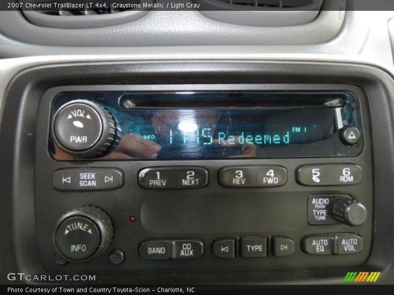 Graystone Metallic / Light Gray 2007 Chevrolet TrailBlazer LT 4x4
