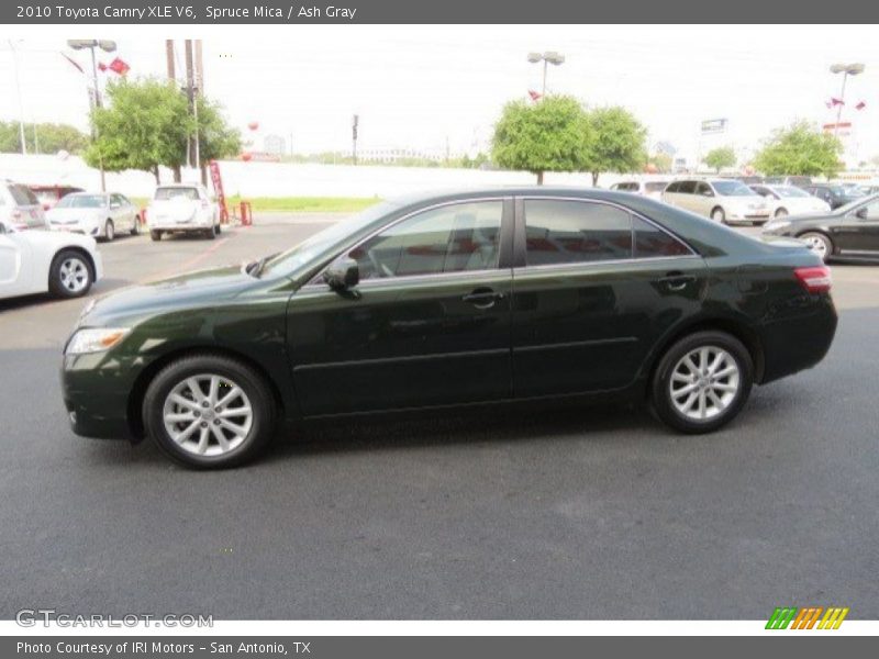 Spruce Mica / Ash Gray 2010 Toyota Camry XLE V6