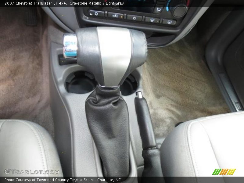 Graystone Metallic / Light Gray 2007 Chevrolet TrailBlazer LT 4x4