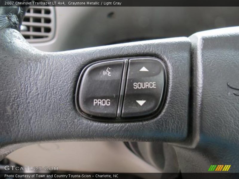 Graystone Metallic / Light Gray 2007 Chevrolet TrailBlazer LT 4x4