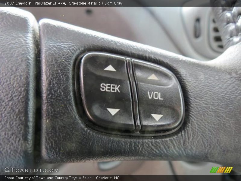 Graystone Metallic / Light Gray 2007 Chevrolet TrailBlazer LT 4x4