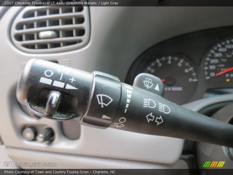 Graystone Metallic / Light Gray 2007 Chevrolet TrailBlazer LT 4x4
