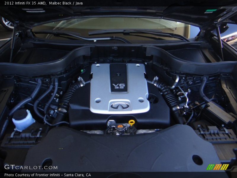 Malbec Black / Java 2012 Infiniti FX 35 AWD