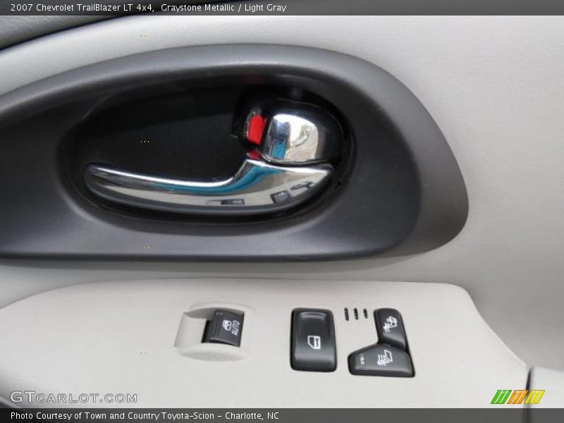 Graystone Metallic / Light Gray 2007 Chevrolet TrailBlazer LT 4x4