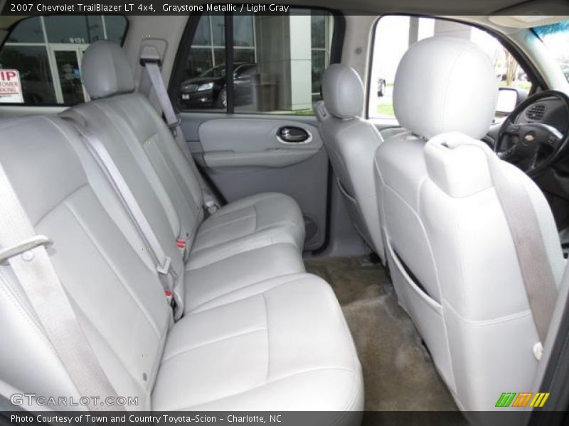 Graystone Metallic / Light Gray 2007 Chevrolet TrailBlazer LT 4x4