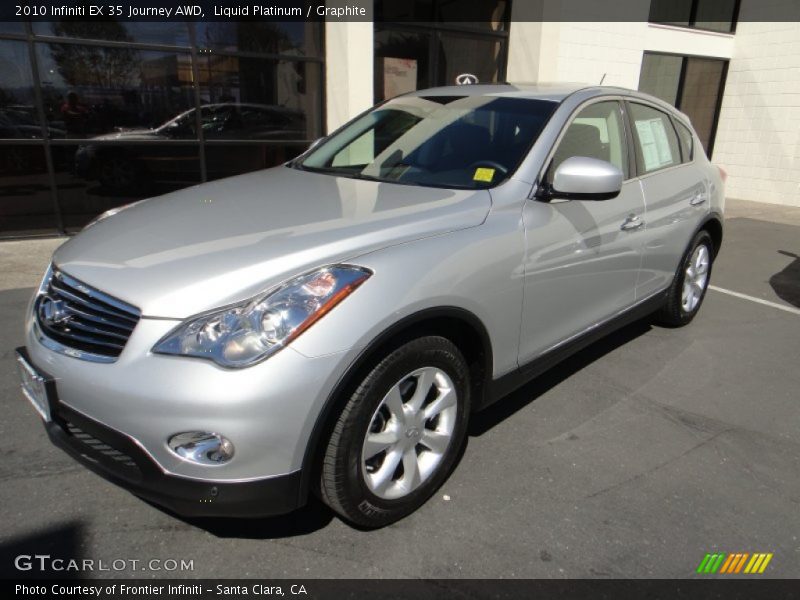 Liquid Platinum / Graphite 2010 Infiniti EX 35 Journey AWD
