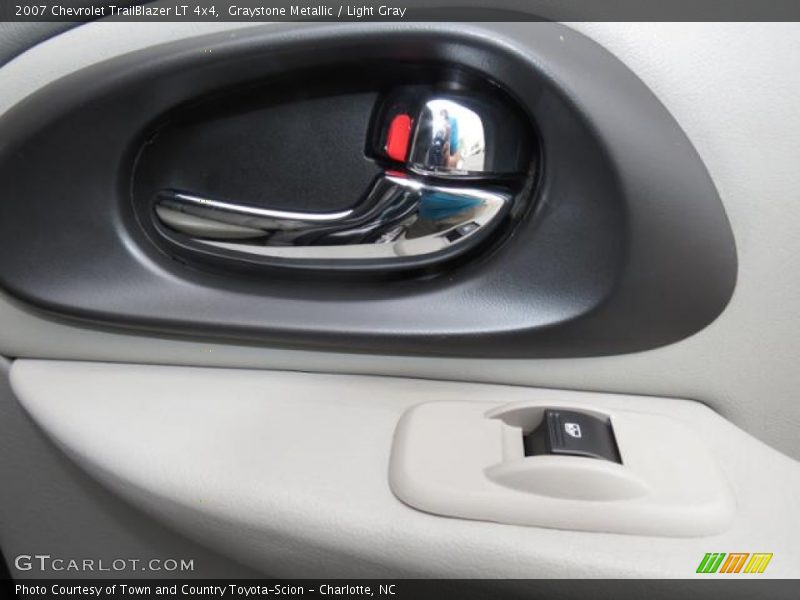 Graystone Metallic / Light Gray 2007 Chevrolet TrailBlazer LT 4x4