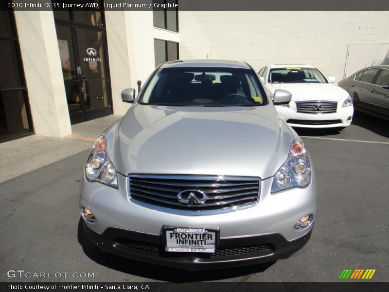 Liquid Platinum / Graphite 2010 Infiniti EX 35 Journey AWD