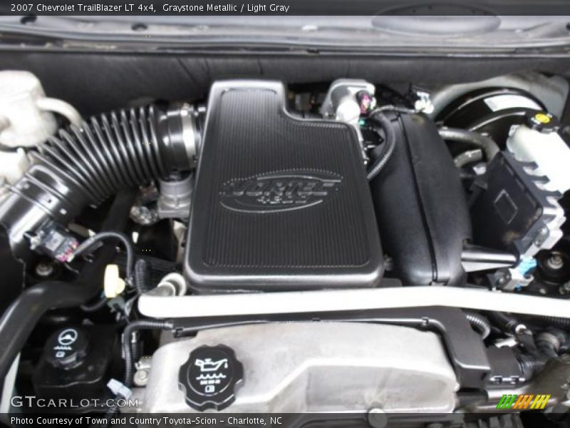 Graystone Metallic / Light Gray 2007 Chevrolet TrailBlazer LT 4x4