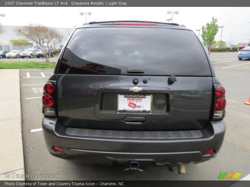 Graystone Metallic / Light Gray 2007 Chevrolet TrailBlazer LT 4x4
