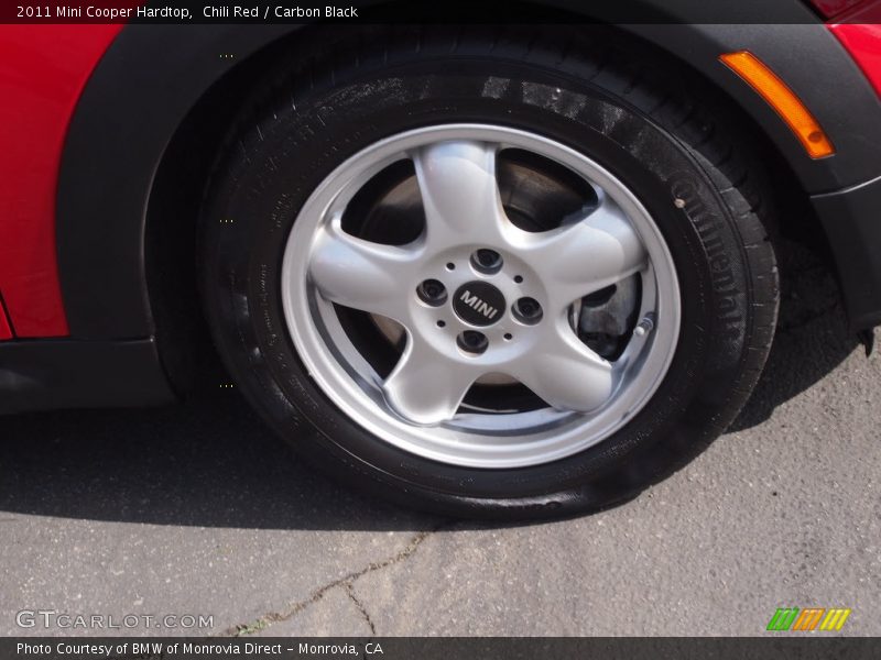 Chili Red / Carbon Black 2011 Mini Cooper Hardtop