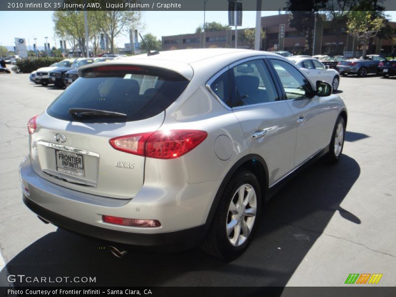 Liquid Platinum / Graphite 2010 Infiniti EX 35 Journey AWD