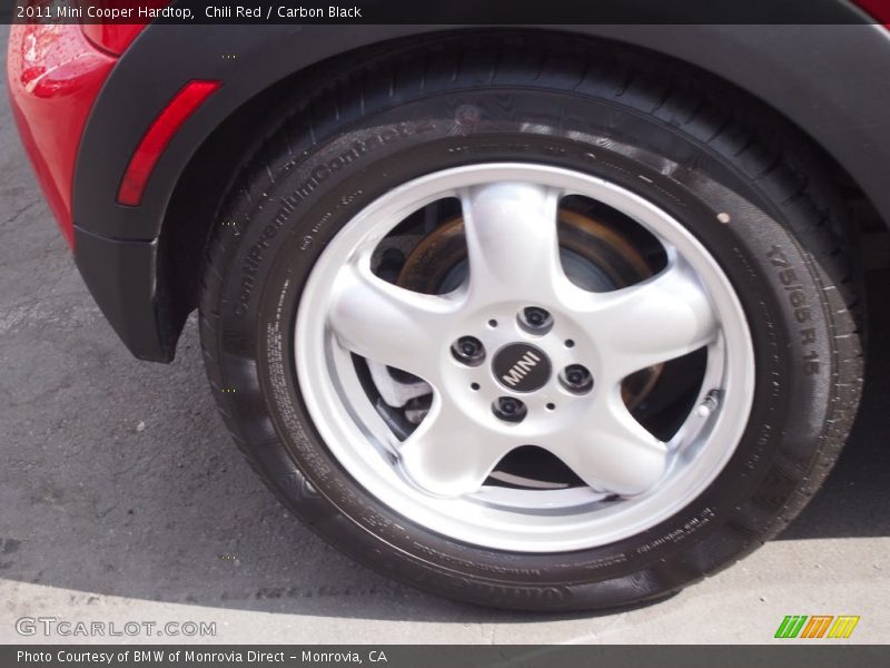 Chili Red / Carbon Black 2011 Mini Cooper Hardtop