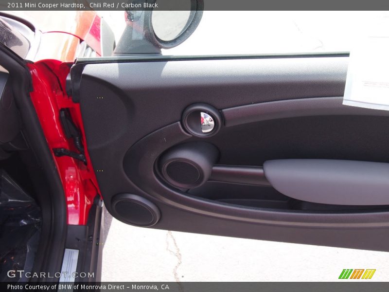 Chili Red / Carbon Black 2011 Mini Cooper Hardtop