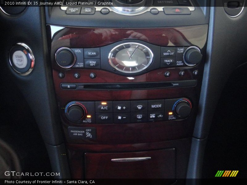 Liquid Platinum / Graphite 2010 Infiniti EX 35 Journey AWD