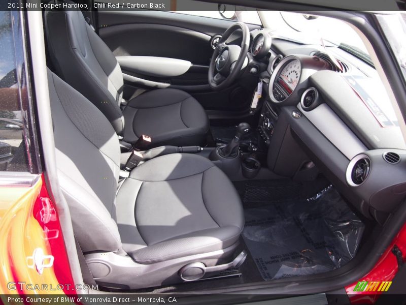 Chili Red / Carbon Black 2011 Mini Cooper Hardtop