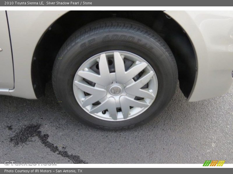 Silver Shadow Pearl / Stone 2010 Toyota Sienna LE