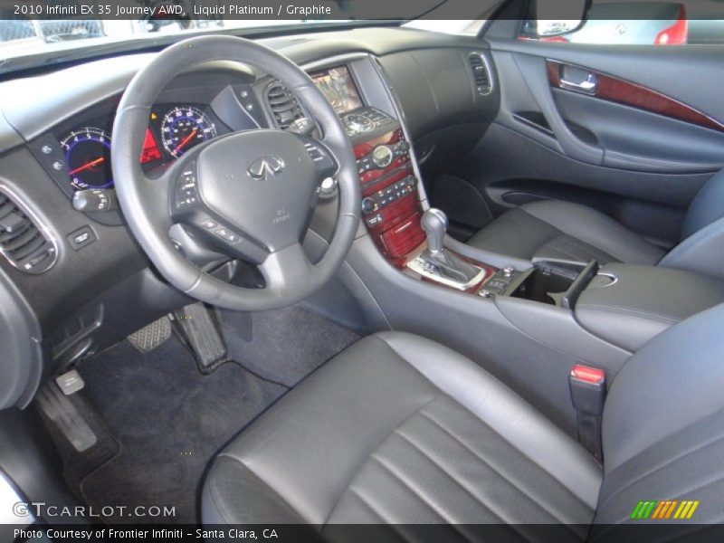 Liquid Platinum / Graphite 2010 Infiniti EX 35 Journey AWD