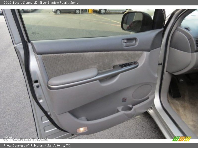 Silver Shadow Pearl / Stone 2010 Toyota Sienna LE