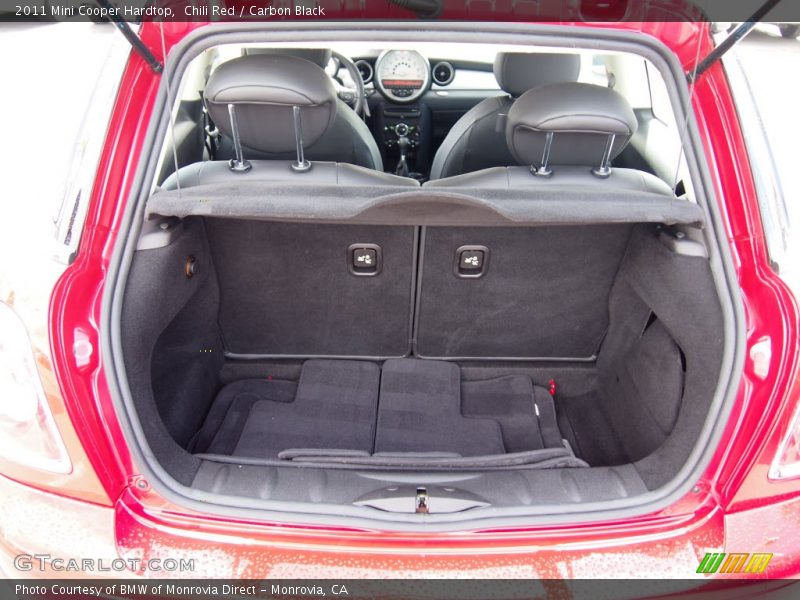 Chili Red / Carbon Black 2011 Mini Cooper Hardtop