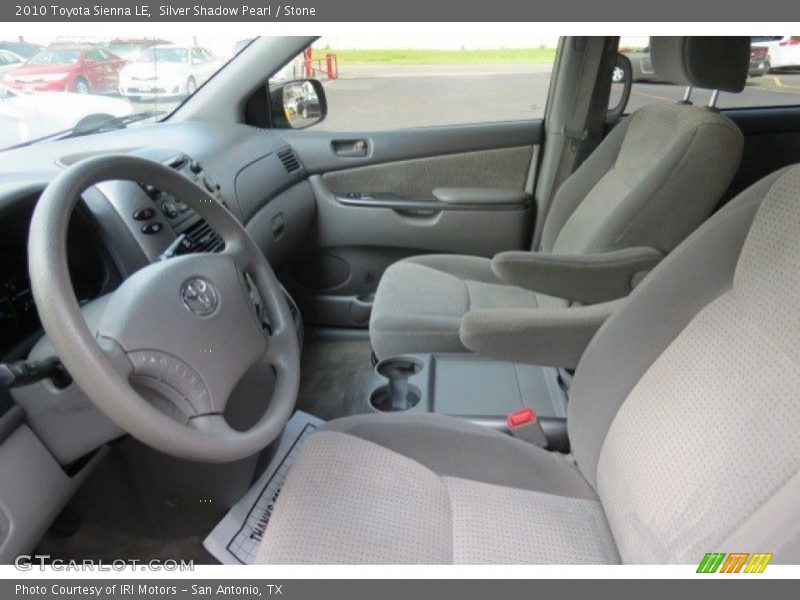 Silver Shadow Pearl / Stone 2010 Toyota Sienna LE