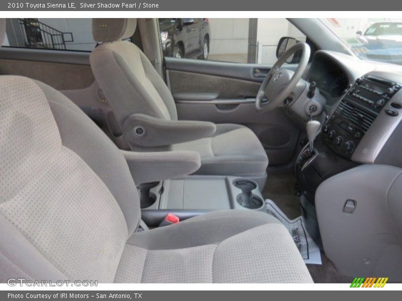 Silver Shadow Pearl / Stone 2010 Toyota Sienna LE