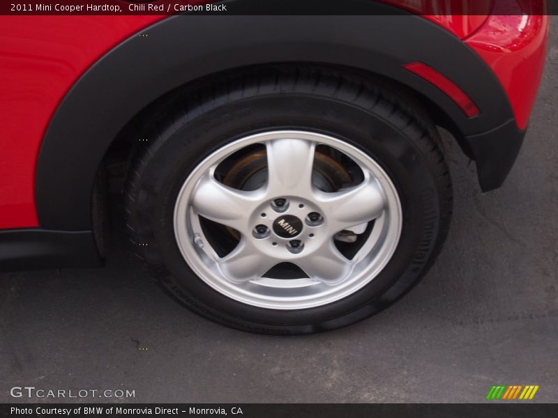 Chili Red / Carbon Black 2011 Mini Cooper Hardtop