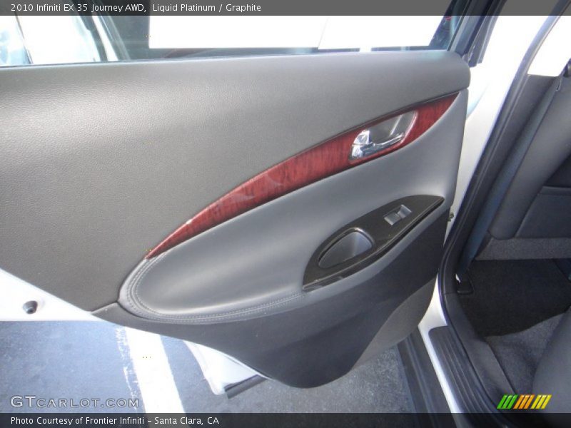Liquid Platinum / Graphite 2010 Infiniti EX 35 Journey AWD