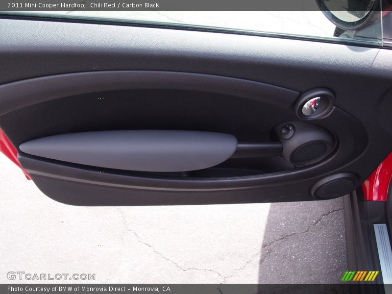 Chili Red / Carbon Black 2011 Mini Cooper Hardtop